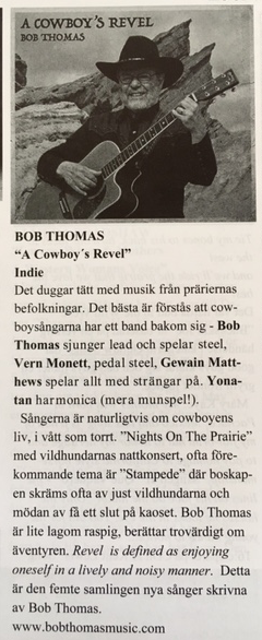 Bob Thomas Music Reviews